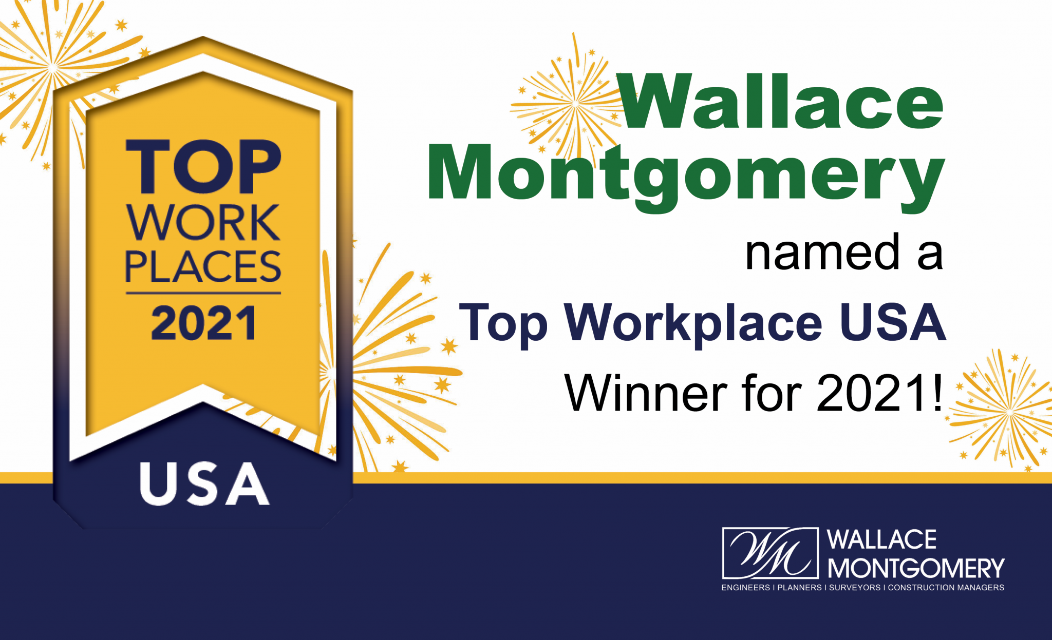 WM named Top Workplace USA winner Wallace Montgomery